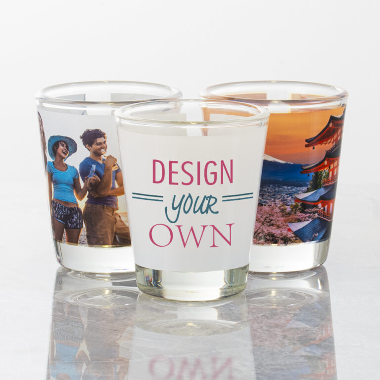 Personalized 1.5 oz Shot Glass | Vivofy