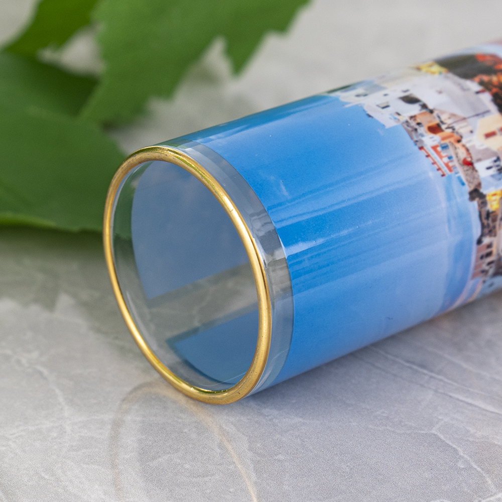 Scott Glass Rime Custom 2.0 oz Gold Rim Shot Glass | Vivofy